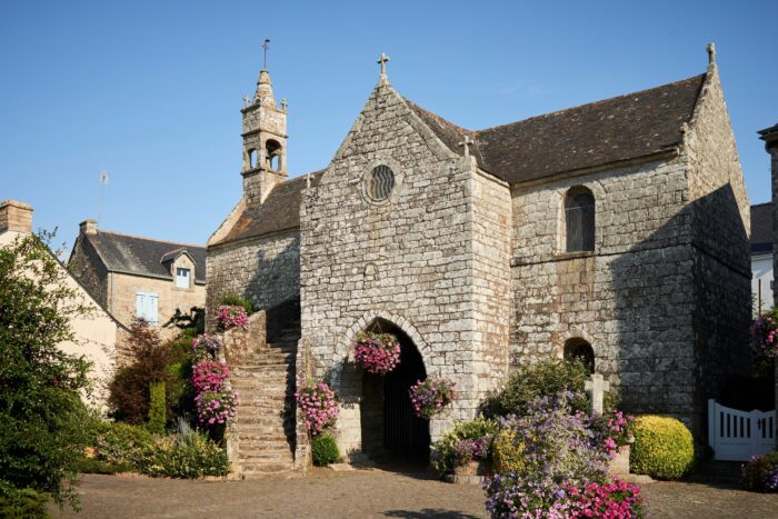 Chapelle de La Vraie-Croix Village Fleuri ©Rudy Burbant