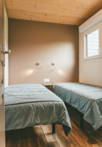 Chambre avec lits simples