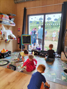 L'espace de jeux intérieur