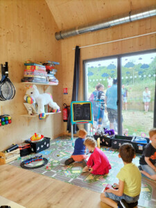L'espace de jeux intérieur