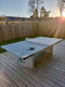 La table de ping pong