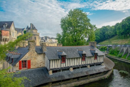 La ville de Vannes en Bretagne